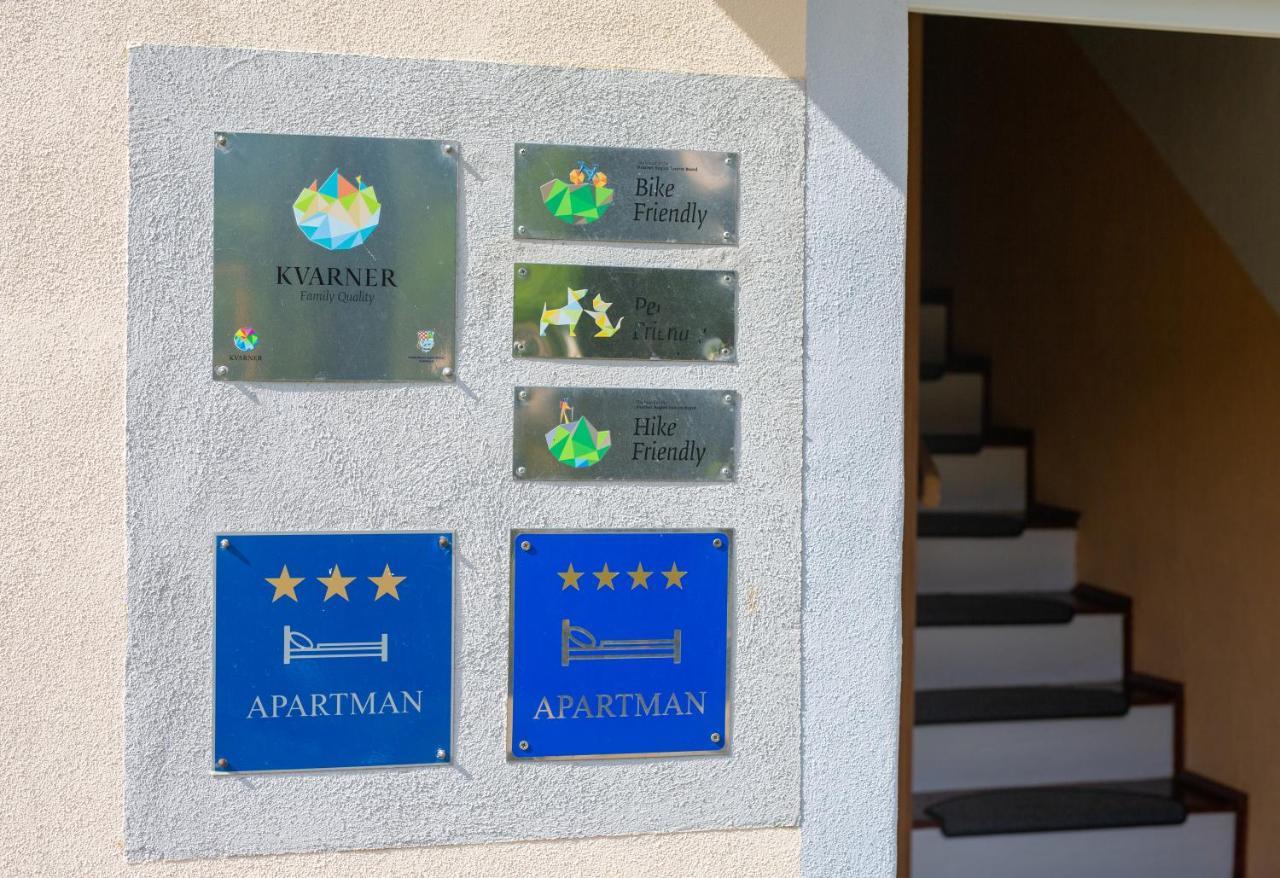 Apartmani Sabina Fužine Eksteriør billede