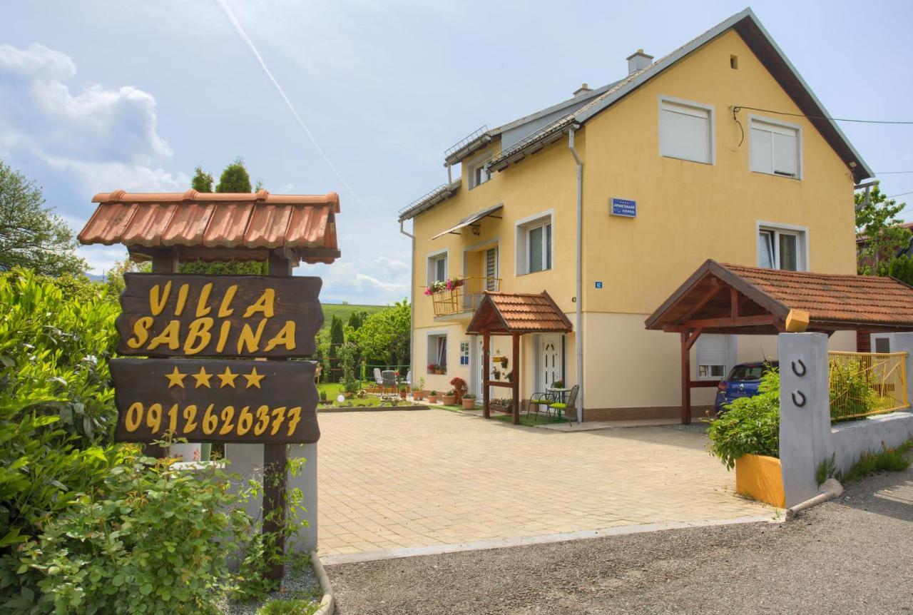 Apartmani Sabina Fužine Eksteriør billede